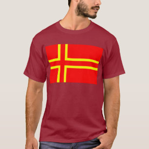 T-shirts normand de drapeau