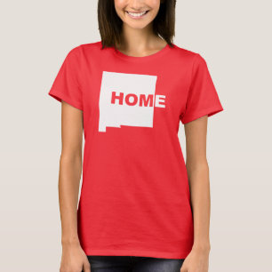T-shirts Nouveau-Mexique Maison Loin de l'État