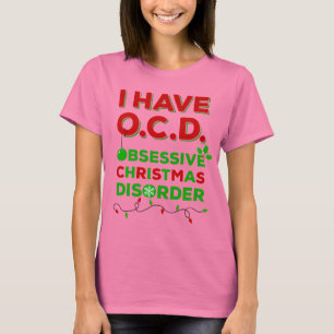 T-shirts Obsessive Christmas Disorder