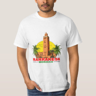 T-shirts of citys of morocco
