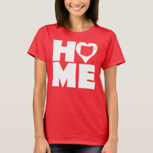 T-shirts Ohio Maison du cœur État Tees