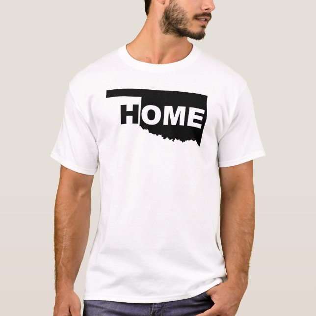 T-shirts Oklahoma Maison Loin de l'État (Devant)