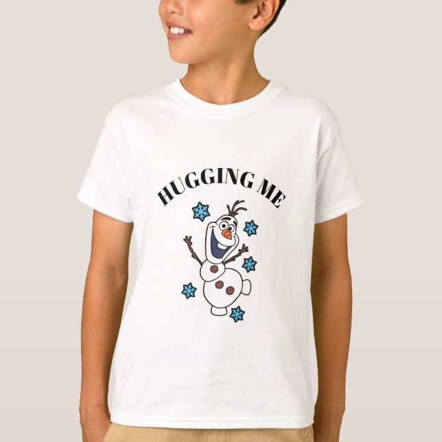 T-Shirts Olaf Dessin Disney Frozen Style (Devant)