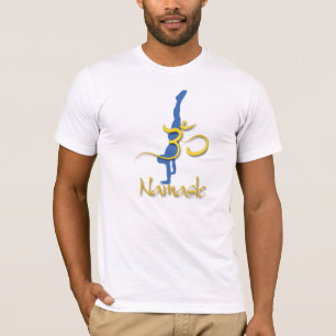 T-shirts om namaste handstand de yoga