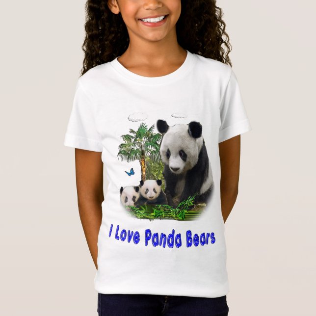 T-shirts ours panda (Devant)