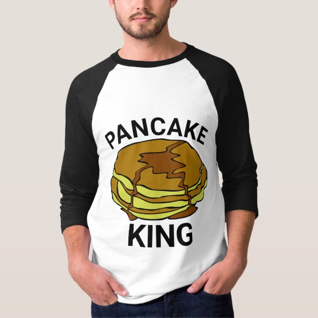 T-SHIRTS PANCAKE KING PANCAKE (Devant)