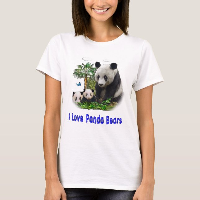 T-shirts Panda Bear (Devant)