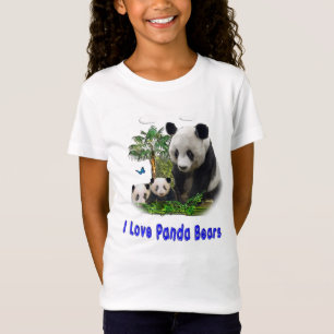T-shirts Panda Bear