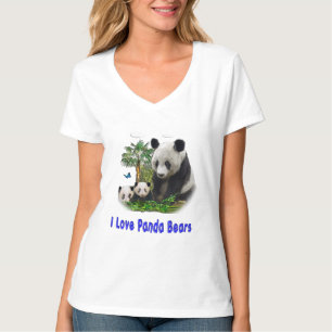T-shirts Panda Bear