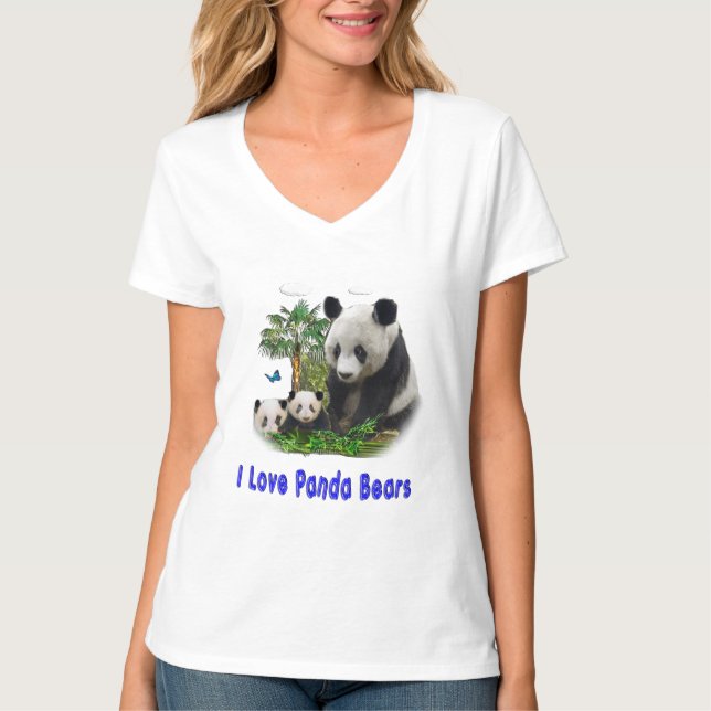 T-shirts Panda Bear (Devant)