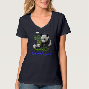 T-shirts Panda Bear