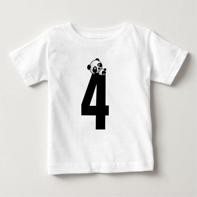 T-shirts Panda Bear 4 ans (Devant)
