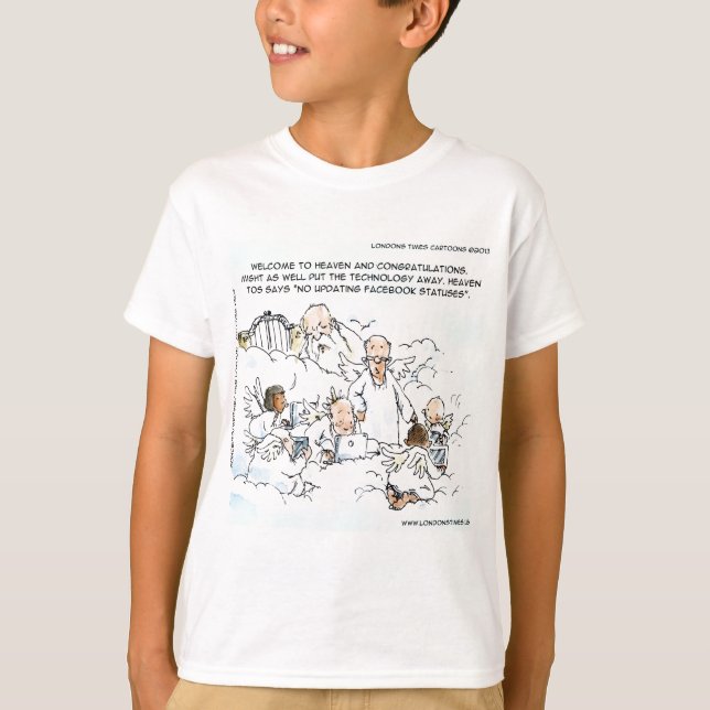T-shirts par les dessins animés du Times de Londre (Devant)