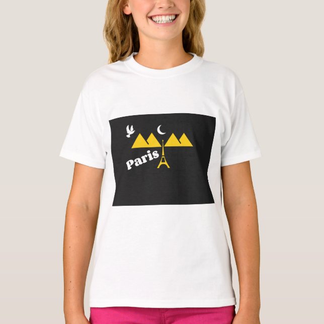 T-shirts Paris pour femmes' (Devant)