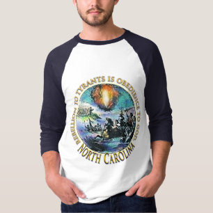 T-shirts patriotes de Caroline du Nord