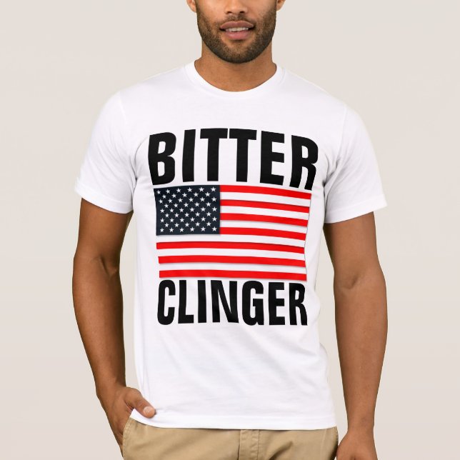 T-shirts PATRIOTIQUES BITTER CLINGER (Devant)