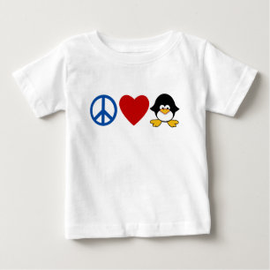 T-shirts Peace Love Penguin Baby, Mugs