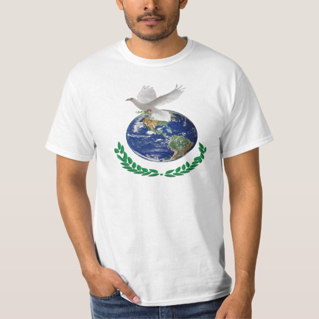 T-shirts Peace on Earth (Devant)
