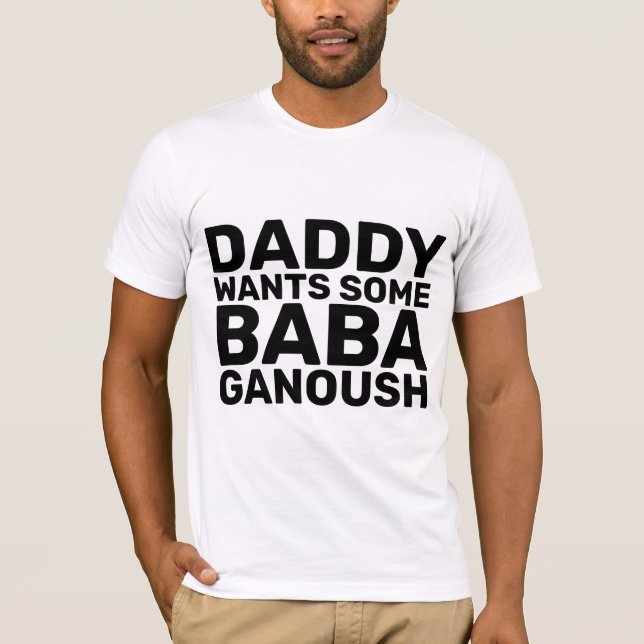T-Shirts PÈRE HOMME BABA GANOUSH (Devant)