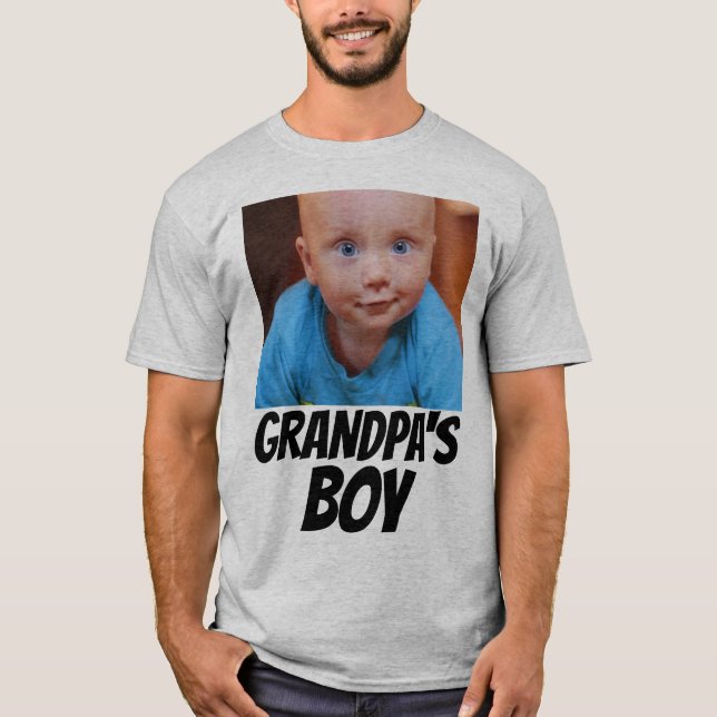 T-SHIRTS PERSONNALISÉS GRANDPA - AJOUTER LA PHOTO  (Devant)