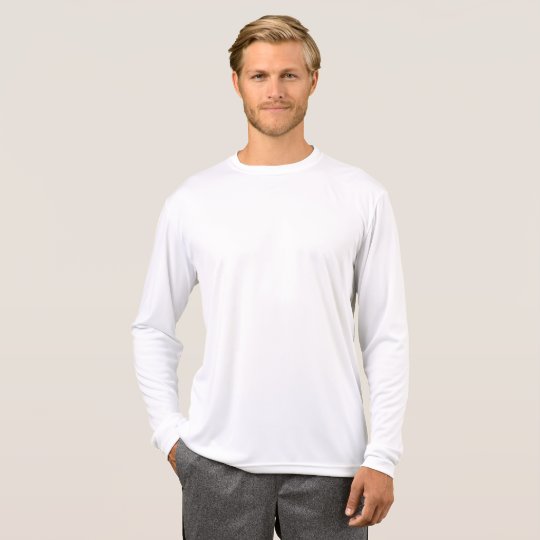 T-shirt à manches longues Sport-Tek Competitor pour homme, Blanc
