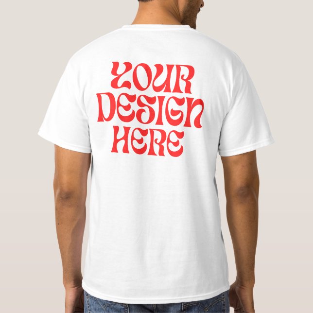 T-shirts personnalisés près de moi, votre design i (Dos)