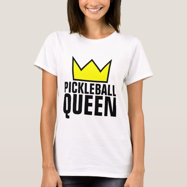 T-shirts PICKLEBALL QUEEN (Devant)