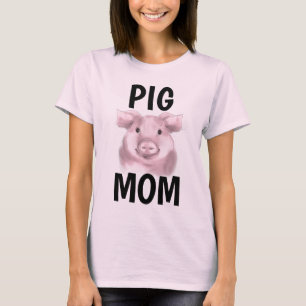 T-shirts PIG MOM