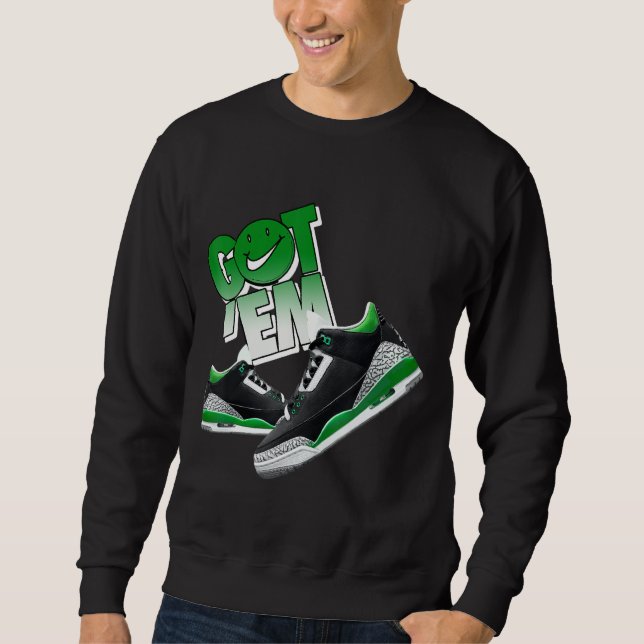 T-shirts Pine Green 3s pour assortir les baskets G (Devant)