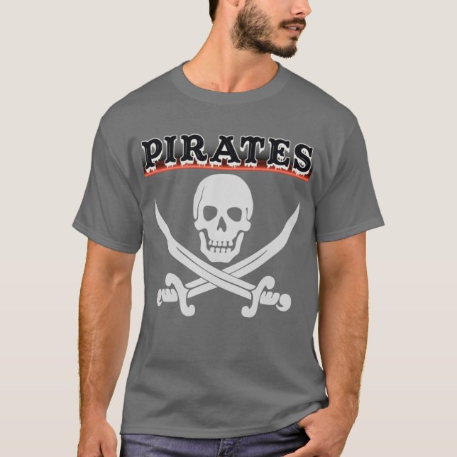 T-shirts pirates (Devant)