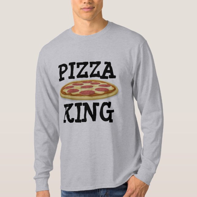 T-shirts PIZZA KING (Devant)