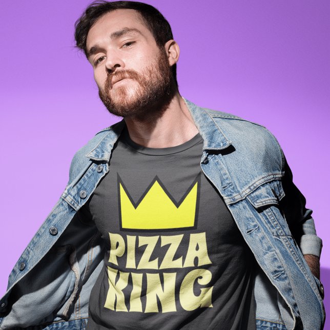 T-shirts PIZZA KING (Créateur téléchargé)