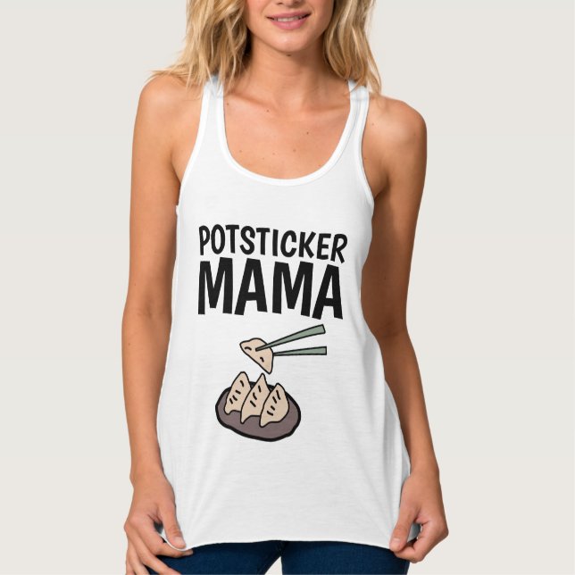 T-shirts POTSTICKER MAMA LADIES (Devant)