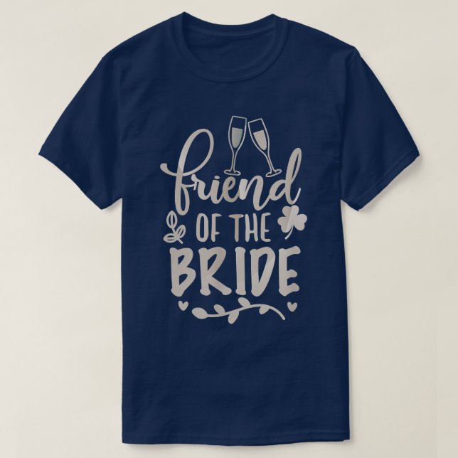 T-shirts pour amis mariés et mariées Anniversaire  (Design devant)