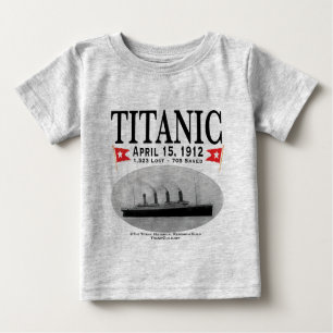 T-shirts pour bébé de Titanic Ghost Ship