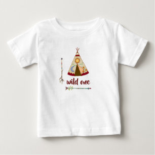 T-shirts pour bébé filles - Teepee Wild One