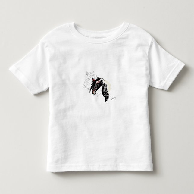 T-shirts pour bébé Garçons : Chevaux (Devant)