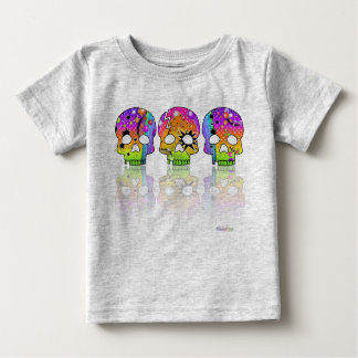 T-shirts pour bébé - POP ART SKULLS