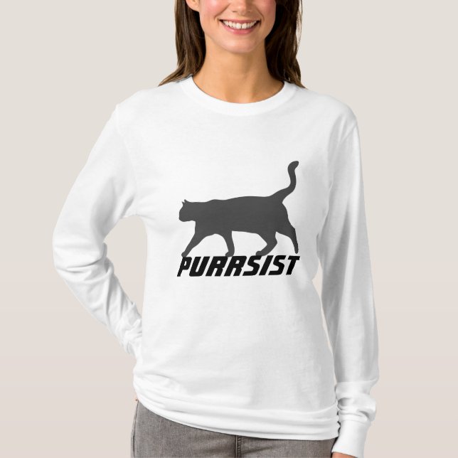 T-Shirts pour chats PURRSIST (Devant)