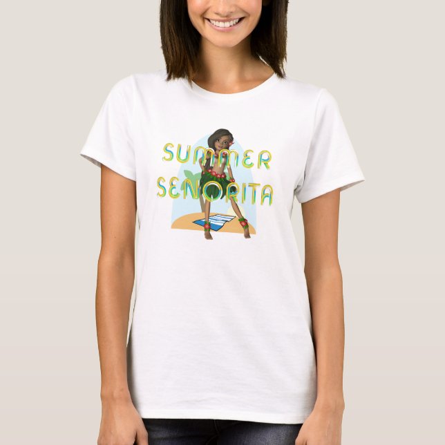 T-shirts pour dames TEE Summer Senorita (Devant)