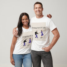 T-shirts pour Danseuse de Swing, Swing out