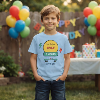 T-shirts pour enfants Créez votre propre anniversa