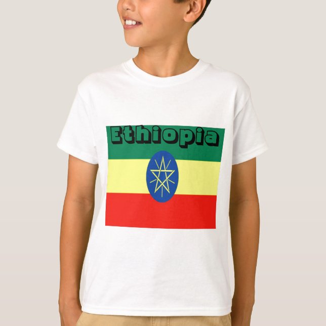 T-shirts pour enfants éthiopiens (Devant)