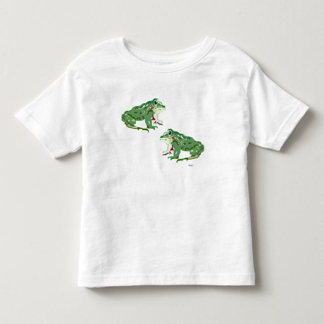 T-shirts pour enfants Frogs (Devant)