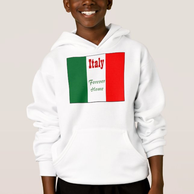 T-shirts pour enfants italiens (Devant)