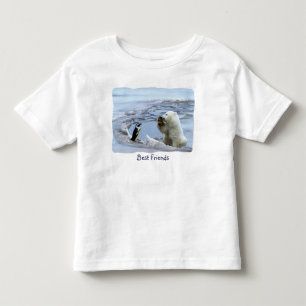 T-shirts pour enfants Meilleurs amis Ourson polair