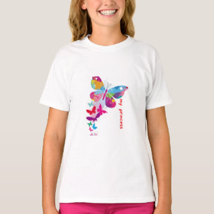 T-shirts pour enfants papillons colorés