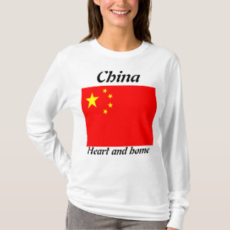 t-shirts pour femmes de chine du coeur et de la ma