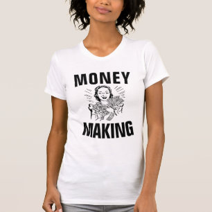 T-shirts pour femmes GAGNANT DE L'ARGENT