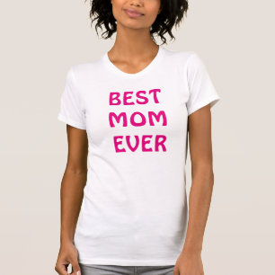 T-shirts pour femmes jersey fine T-shirt/maman